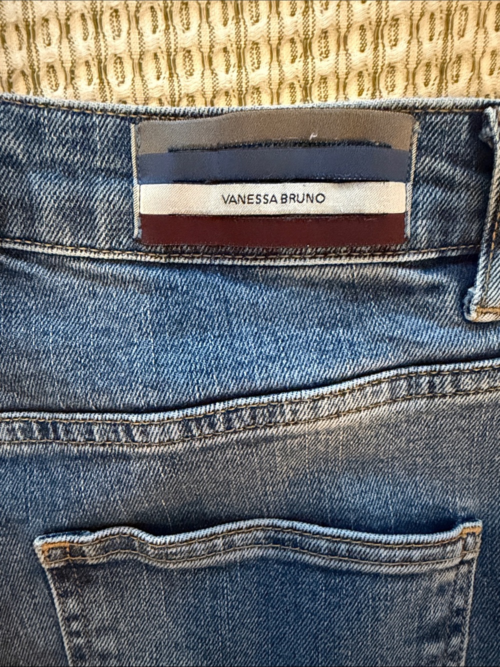 Vanessa Bruno Benito High-Waisted Straight Leg Jeans - Size FR 36 (US 4 /27) - Picture 14 of 14